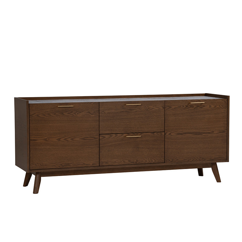 BREDA Sideboard Buffet 160cm - Walnut