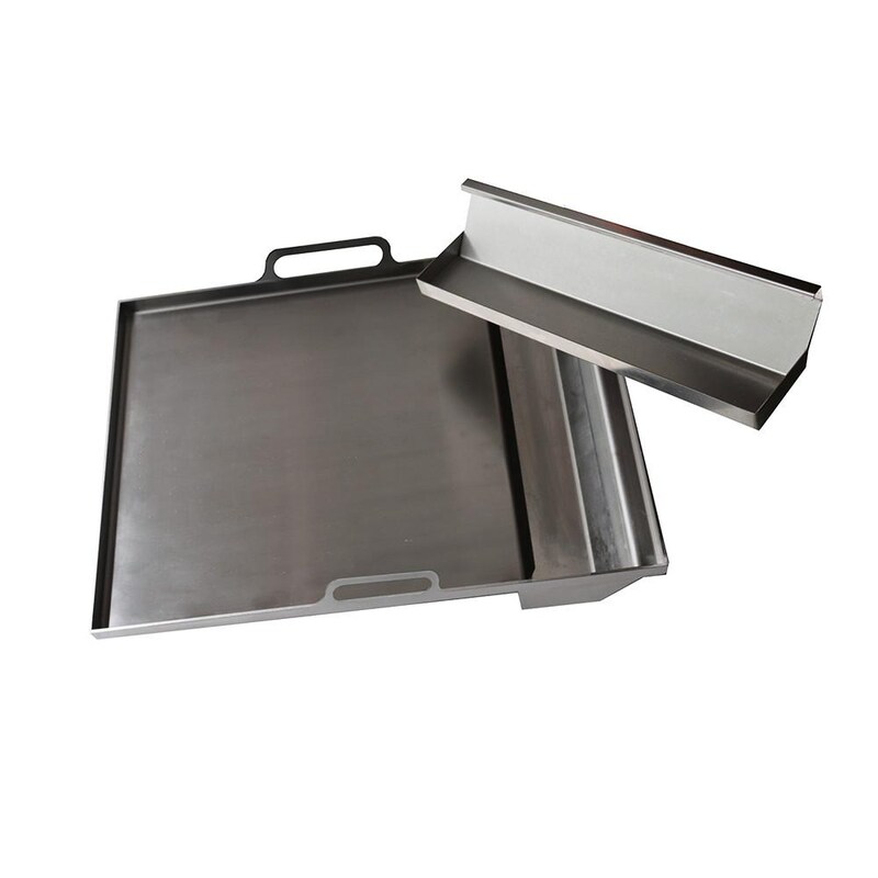 RCS x Le Griddle Dual Plate Stainless Steel and Cast Iron Griddle for RJC Premier Series Grills