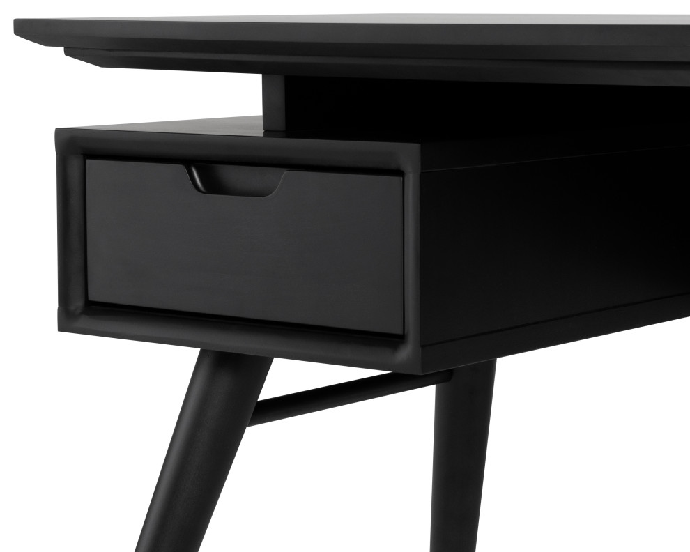 Carel Desk  Black   Midcentury   Coffee Tables   by Nuevo  Houzz