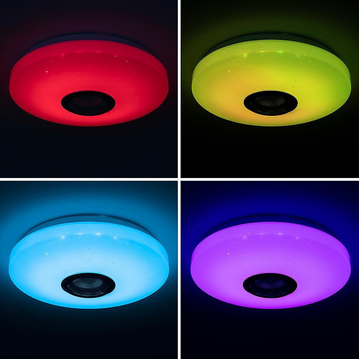 Ceiling Light LED with Speaker - Different Colors