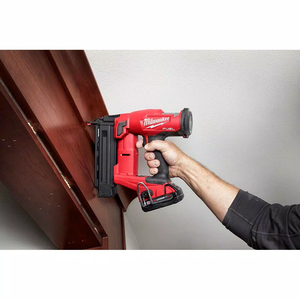 Milwaukee M18 FUEL 18-Volt Lithium-Ion Brushless Cordless Gen II 18-Gauge Brad Nailer (Tool-Only) and#8211; XDC Depot