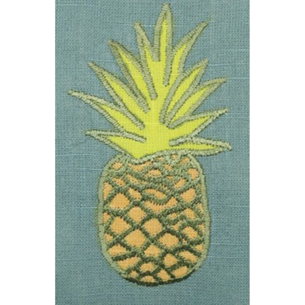 Beachcombers Pineapple Trio Throw Pillow