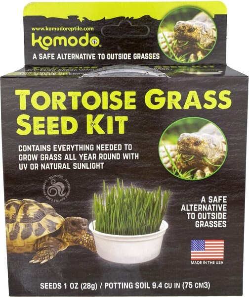 Komodo Tortoise Grass Seed Kit