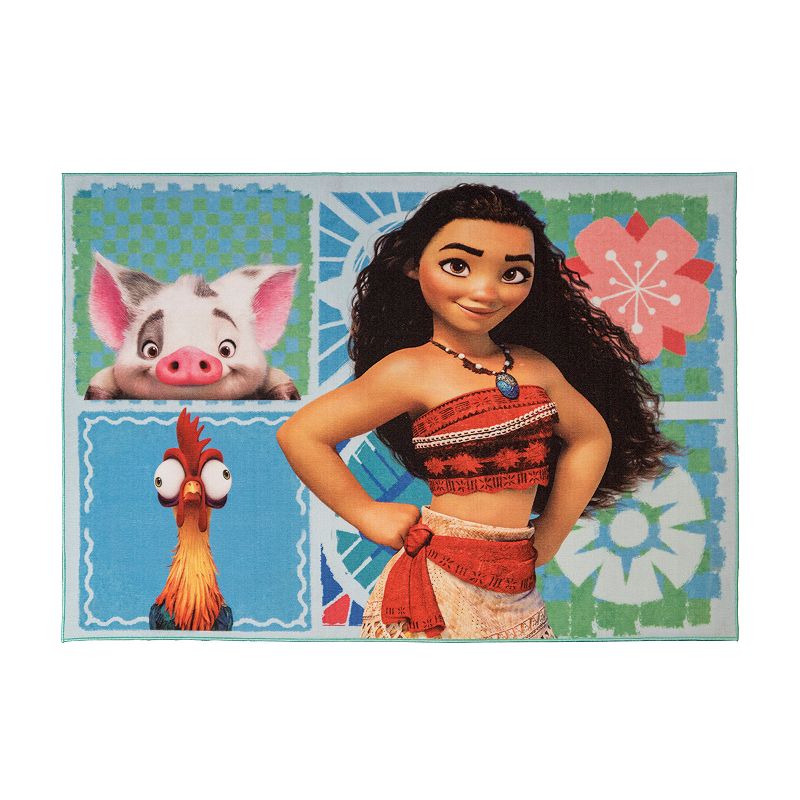 Disney's Moana Patchwork Rug - 4'6'' x 6'6''