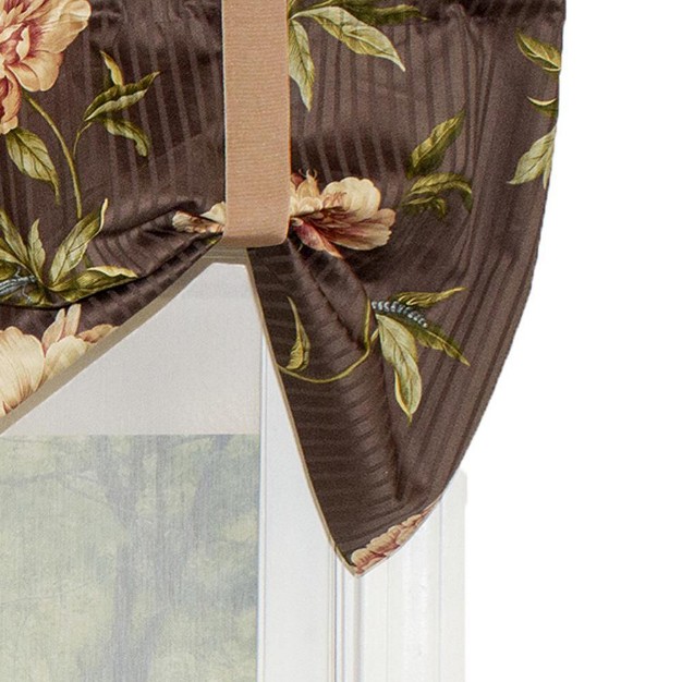 Rod Pocket Valance 50 quot X 16 quot Brown By Rlf Home