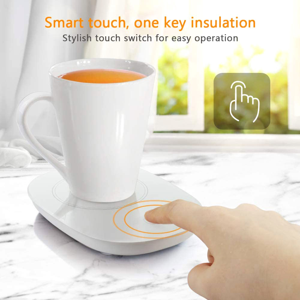 CuiYou Touch/Induction Electric Heating Cup Mat Water Milk Coffee Mug Heater Warmer