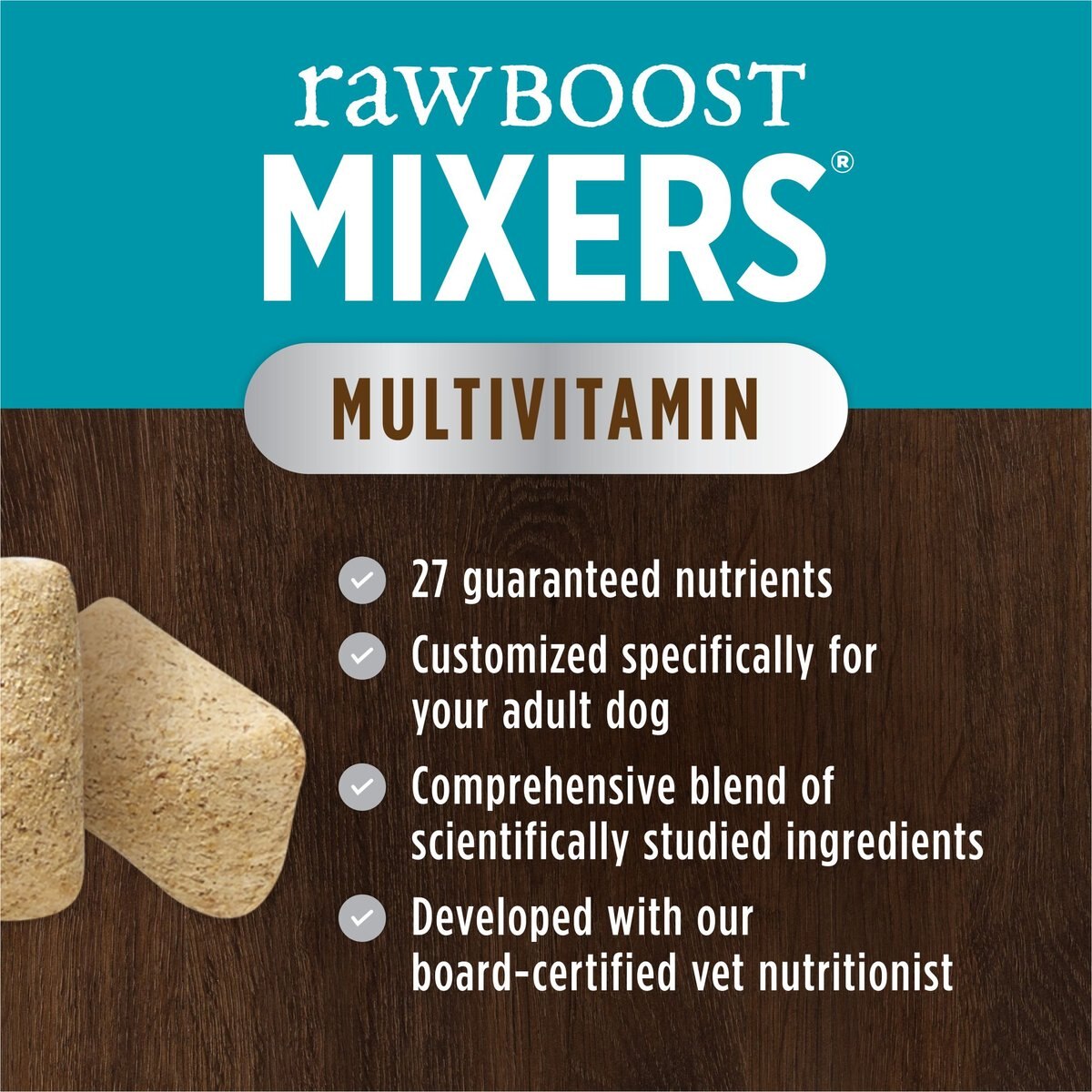 Instinct Boost Mixers Multivitamin Grain-Free Freeze-Dried Raw Adult Dog Food Topper