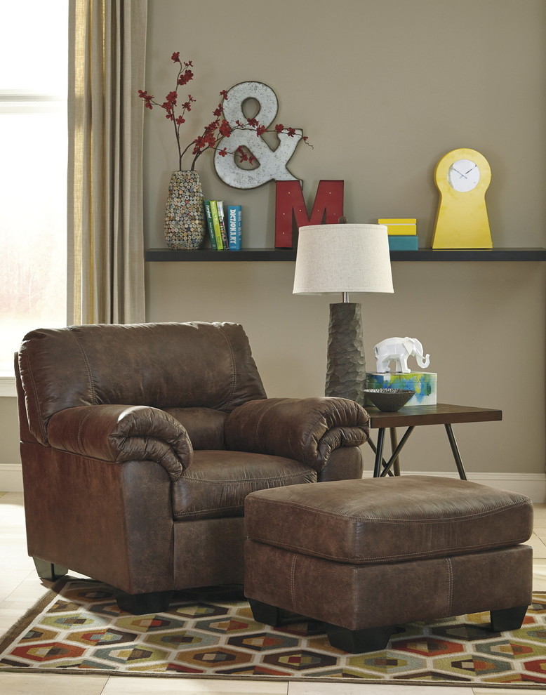 Bladen Ottoman  Coffee   Transitional   Footstools And Ottomans   by GwG Outlet  Houzz