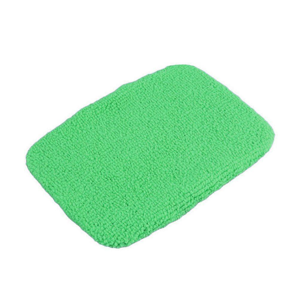 Windshield Clean Microfiber Cloth For Long Handle Car Cleaning Brush (light Green) (handle Brush Is Not Included)