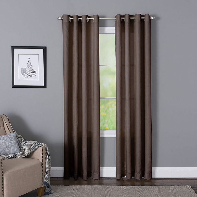 Corona Curtain 1-panel Dalton Grommet Top Window Curtain