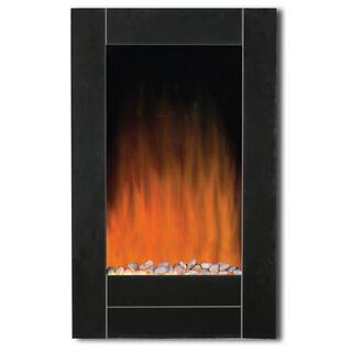 Modern Homes MH 5000 BTUs Fan Heater Electric Wall Mounted Fireplace Furnace with Remote 67502