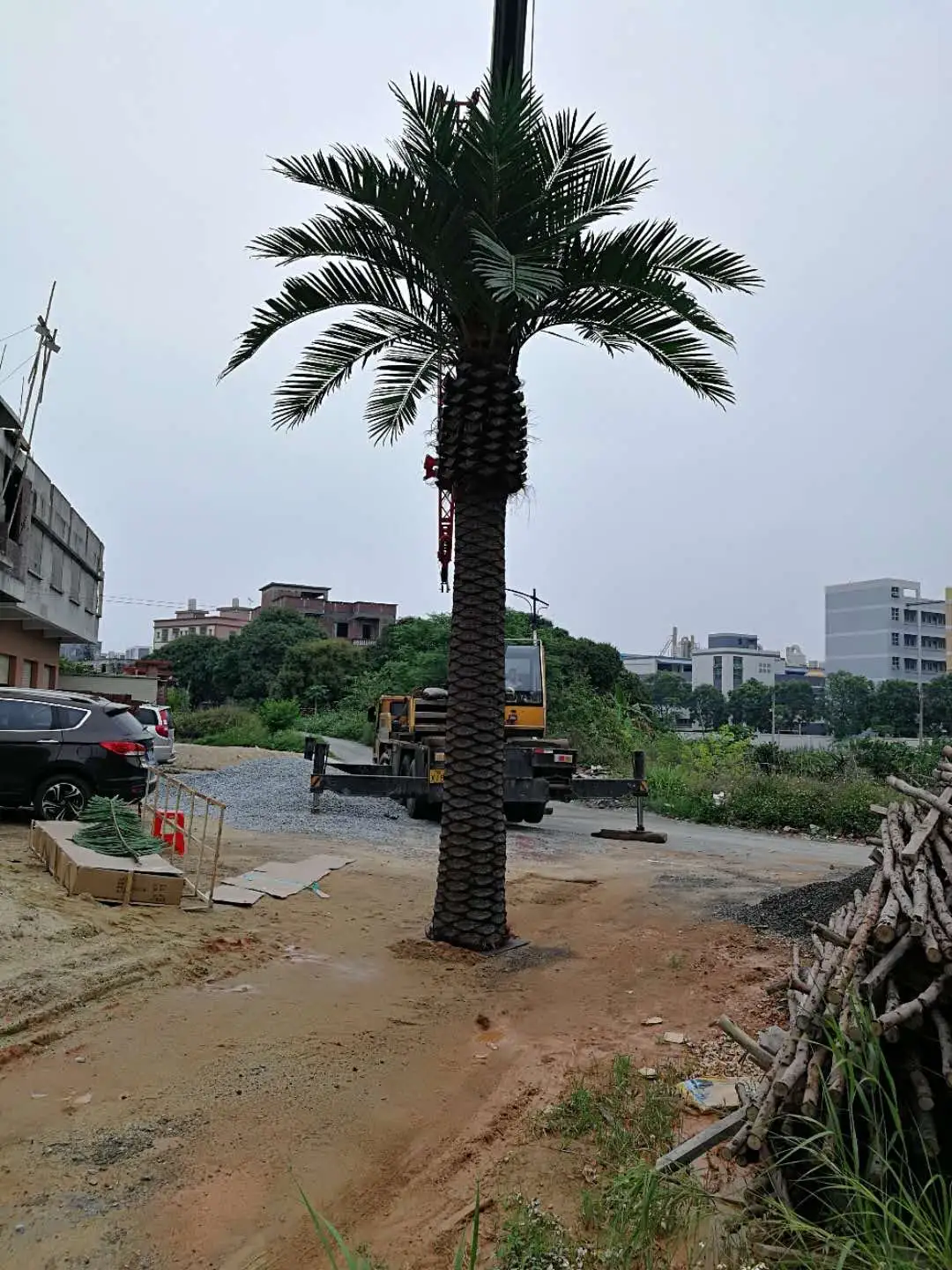factory directly supply Competitive price handmade artificial outdoor palm trees for decoration