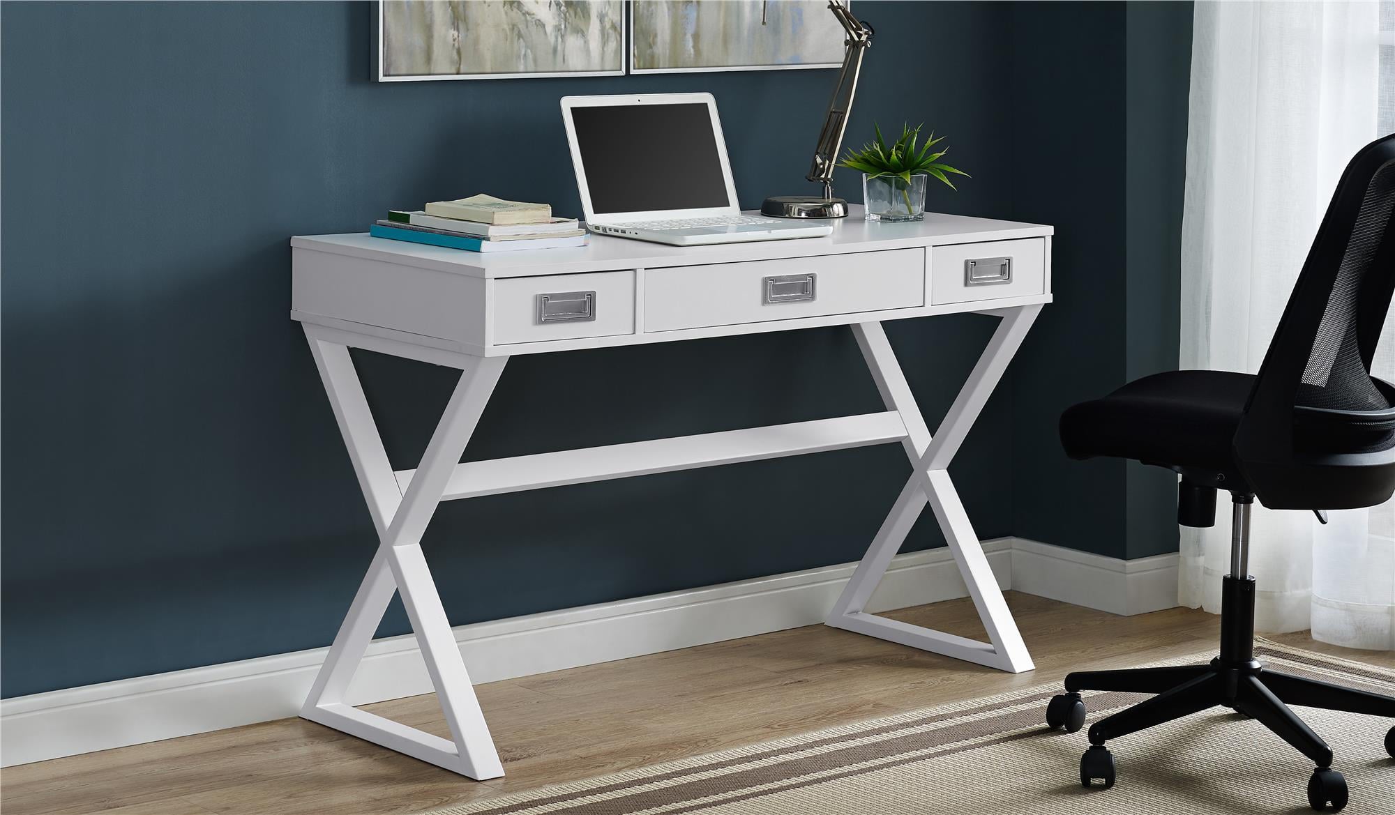 Better Homes & Gardens Crossmark Campaign Desk, White