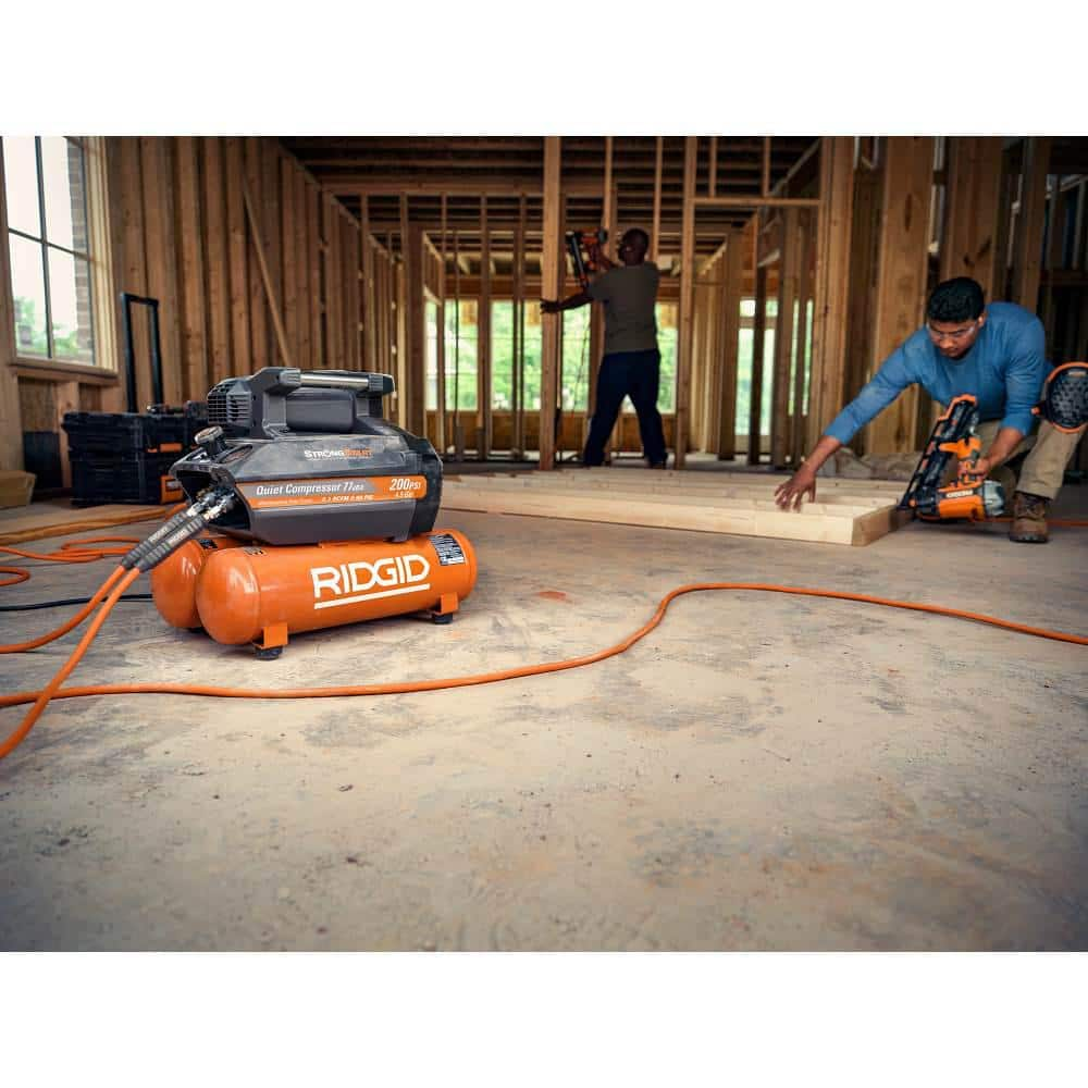 RIDGID 1/4 in. 50 ft. Lay Flat Air Hose R5025LF