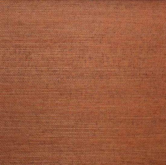 Sample Sisal Wallpaper in Burnt Orange from the Winds of the Asian Pacific Collection by Burke Decor