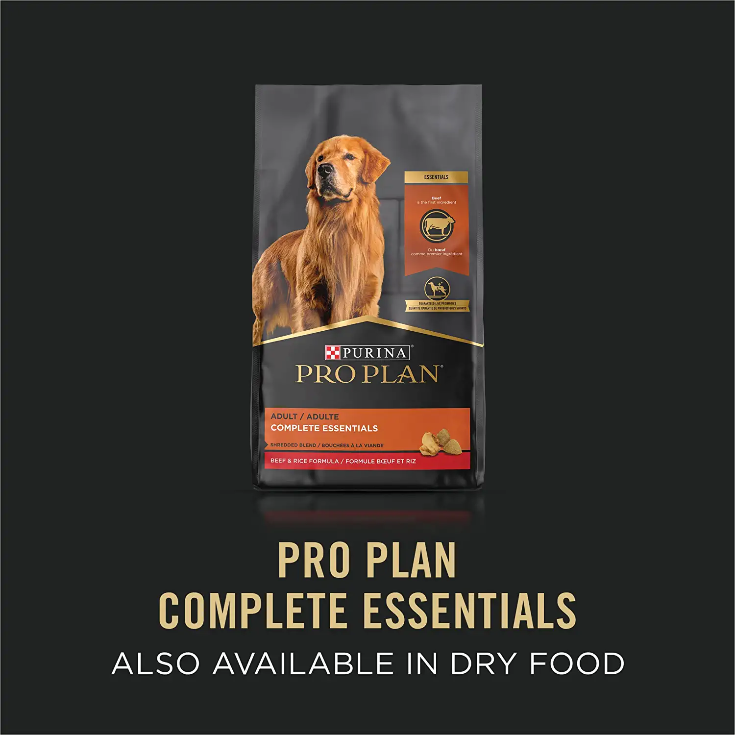 Purina Pro Plan Grain Free Wet Dog Food Beef and Venison Entree - (12) 13 oz. Cans