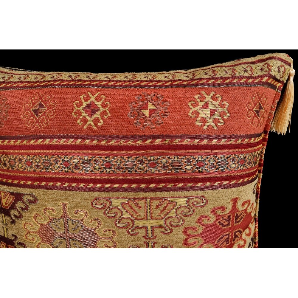 Turkish Kilim Pattern Rustic Pamala Decorative Pillow