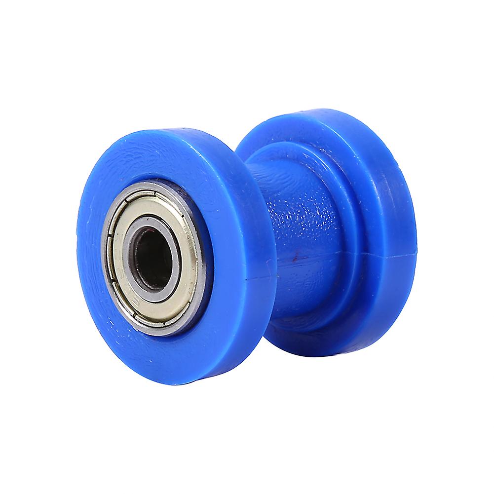 8mm Id Chain Roller Tensioner Guide Wheel Chinese Dirtbike Pit Bike Blue