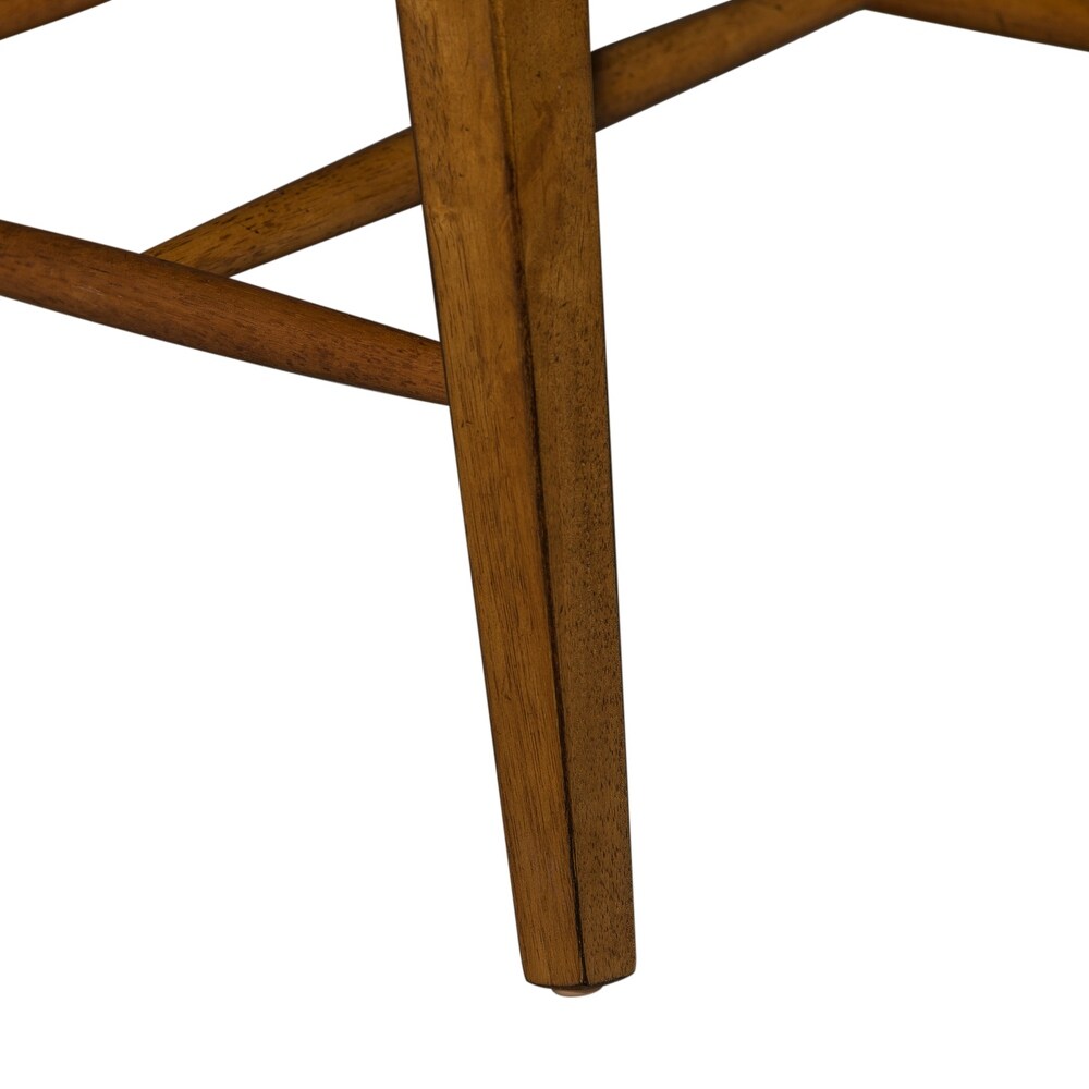 The Gray Barn Hearthstone Ridge Tobacco 7 Piece Rectangular Table Set