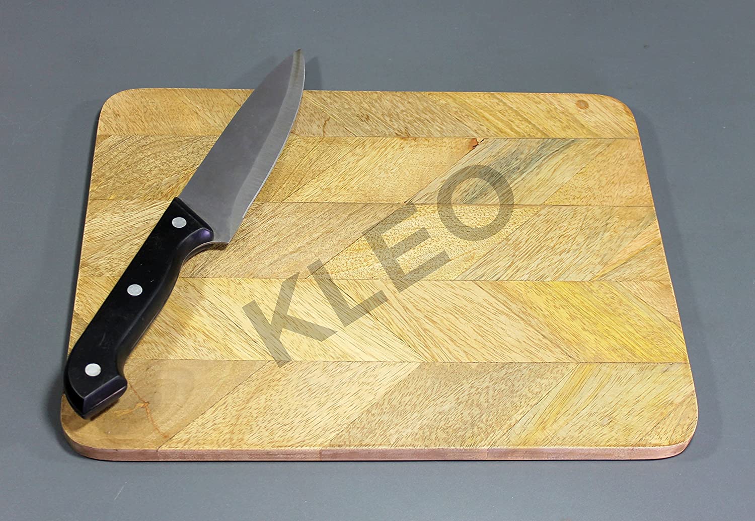 KLEO Wood Wooden Chopping Board Cutting Board Cheese Board Cheese Platter Kitchen Appliance Wine Serveware Birthday Anniversary Corporate Gift (9x12 inch Multiple Pieces of wood)