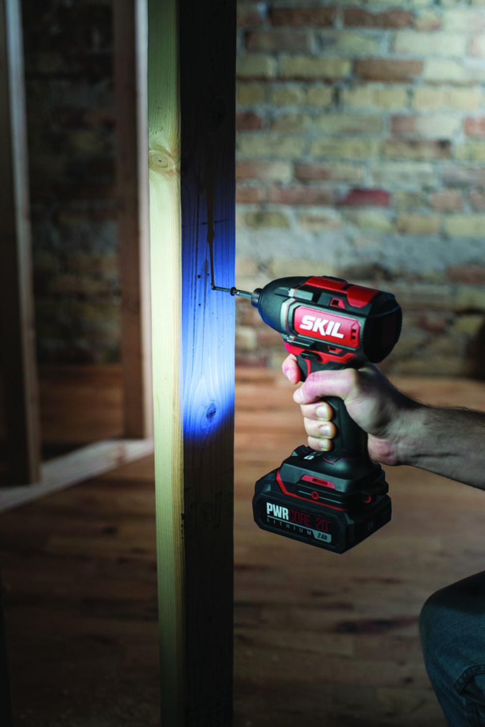 Skil PWRCORE 20? Brushless 20V Hex Impact Driver Kit 1/4 ;