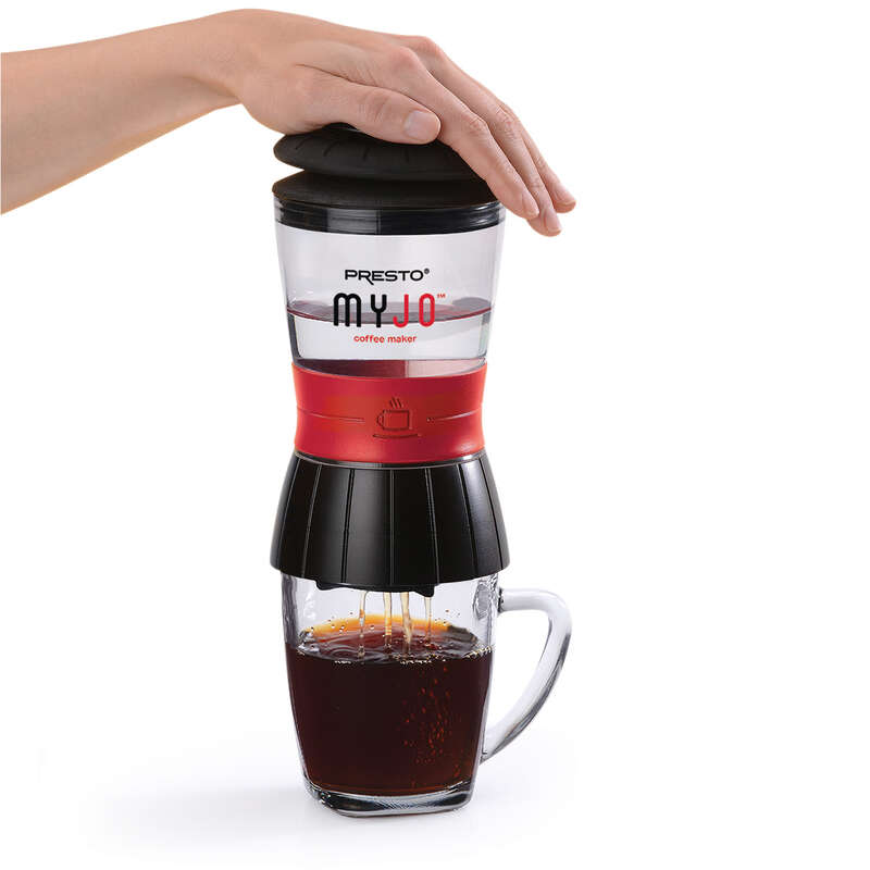 Presto MyJo 1 cups Black Coffee Maker