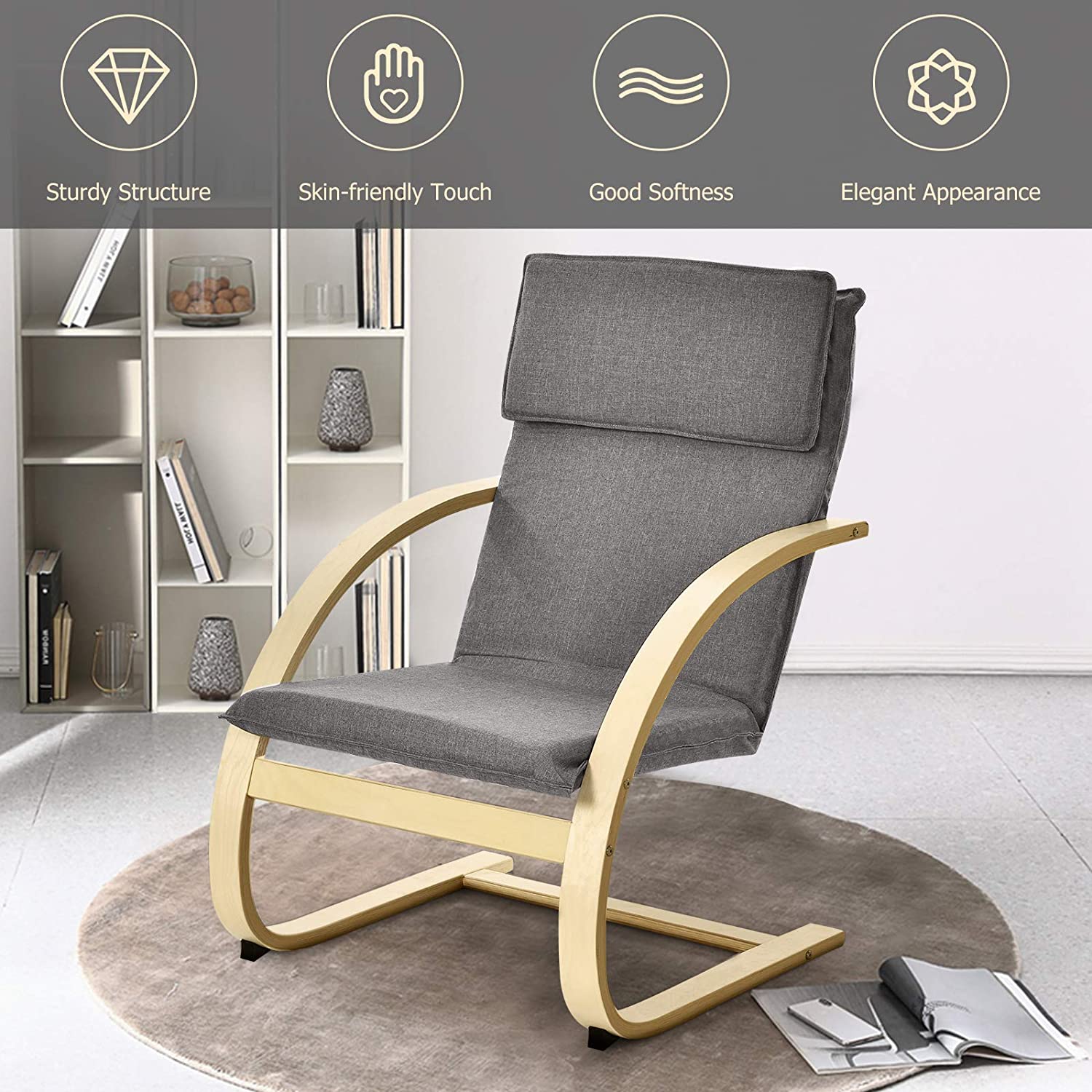 Giantex Office Accent Armchair