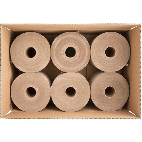 Genuine Joe 22600 Brown Bulk Hardwound Roll Towels | 800' | GJO22600