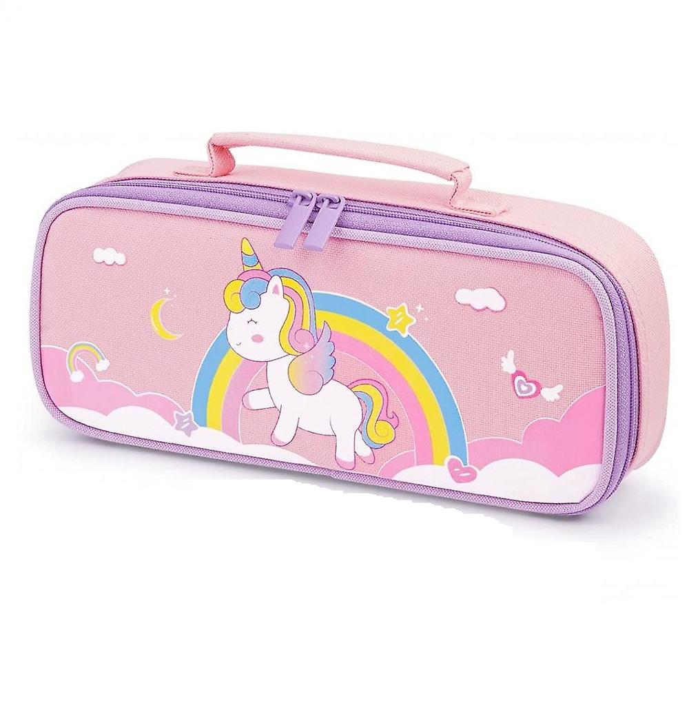 Unicorn Printed Large Capacity Pencil Case