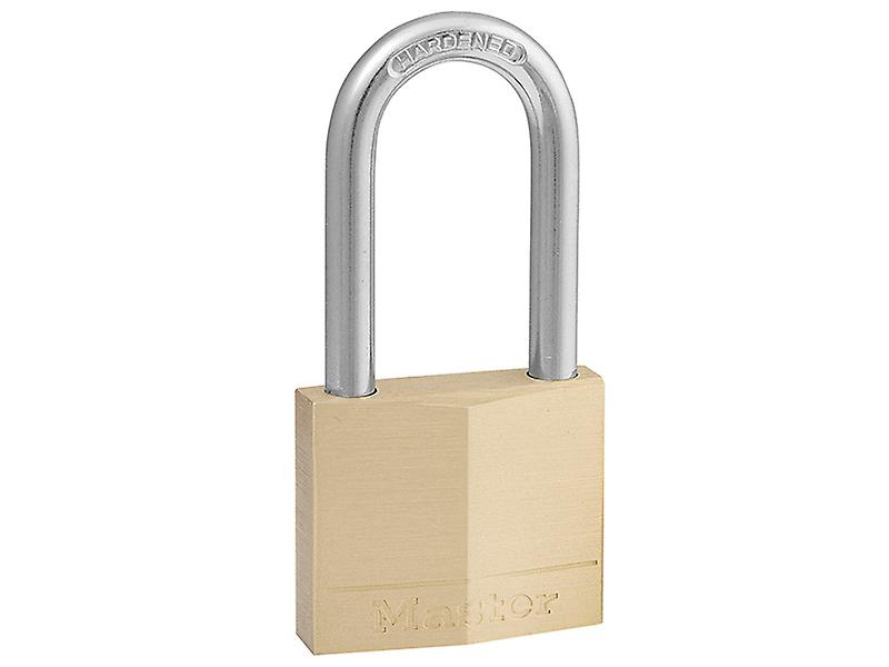 Master Lock Solid Brass 40mm Padlock 4-Pin - 38mm Shackle MLK140LF