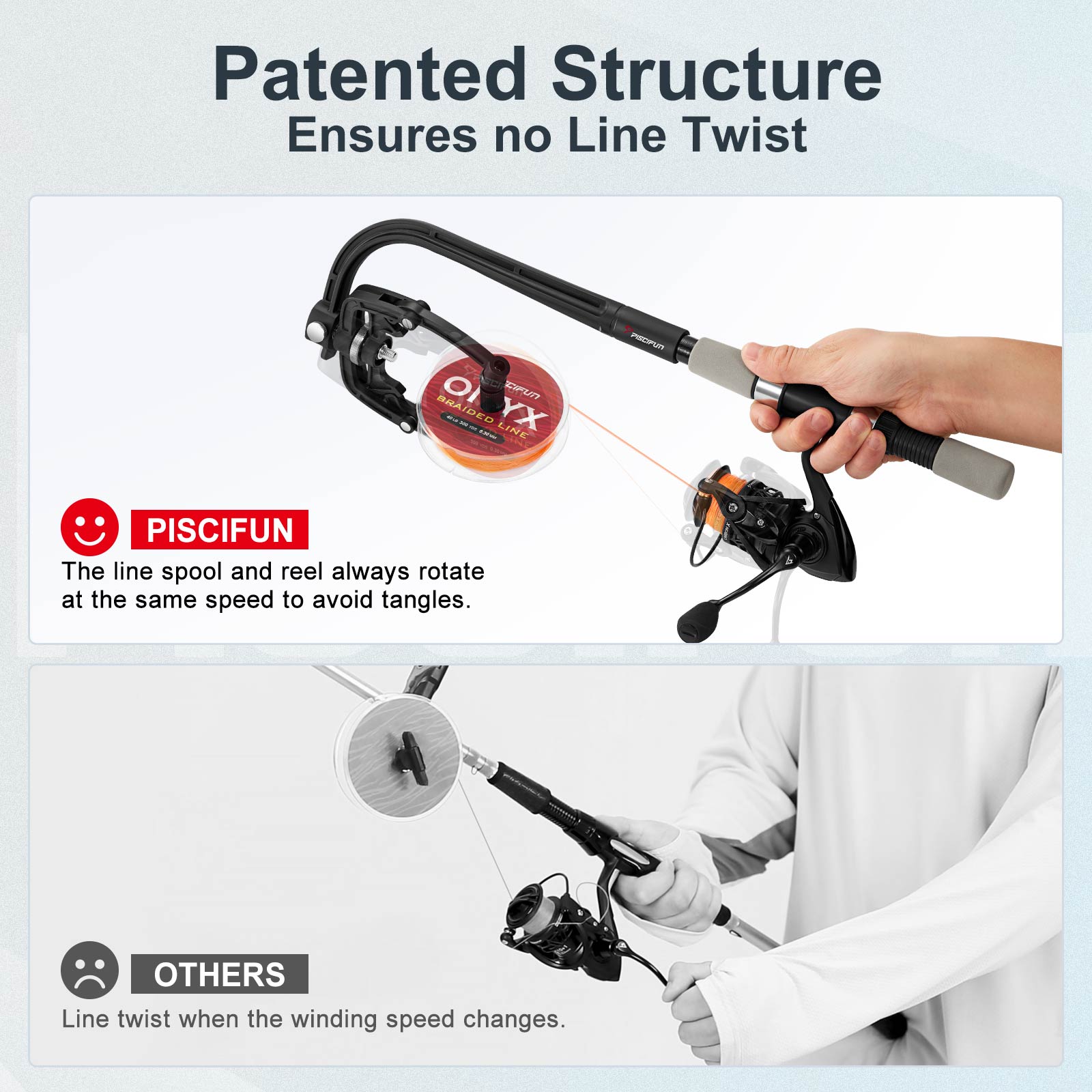 Piscifun® Speed Fishing Line Spooler Fishing Line Winder