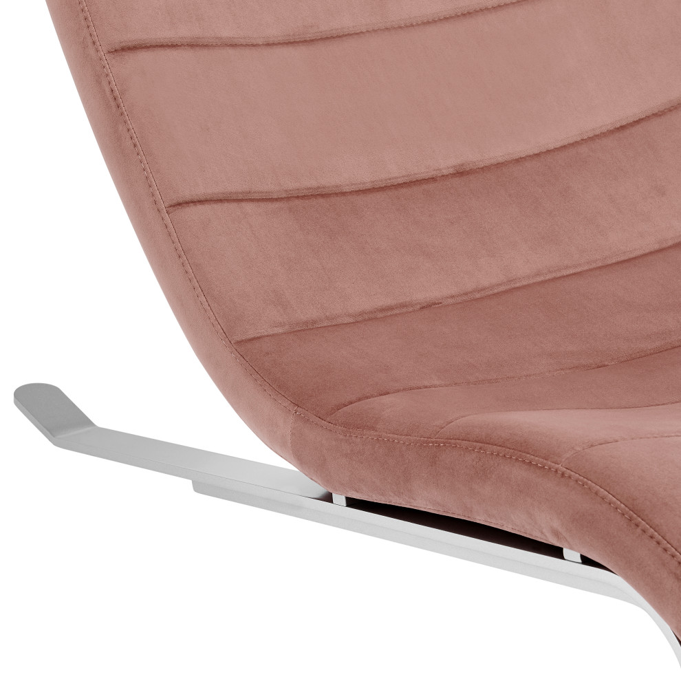 Gilda Lounge Chair   Contemporary   Indoor Chaise Lounge Chairs   by Euro Style  Houzz