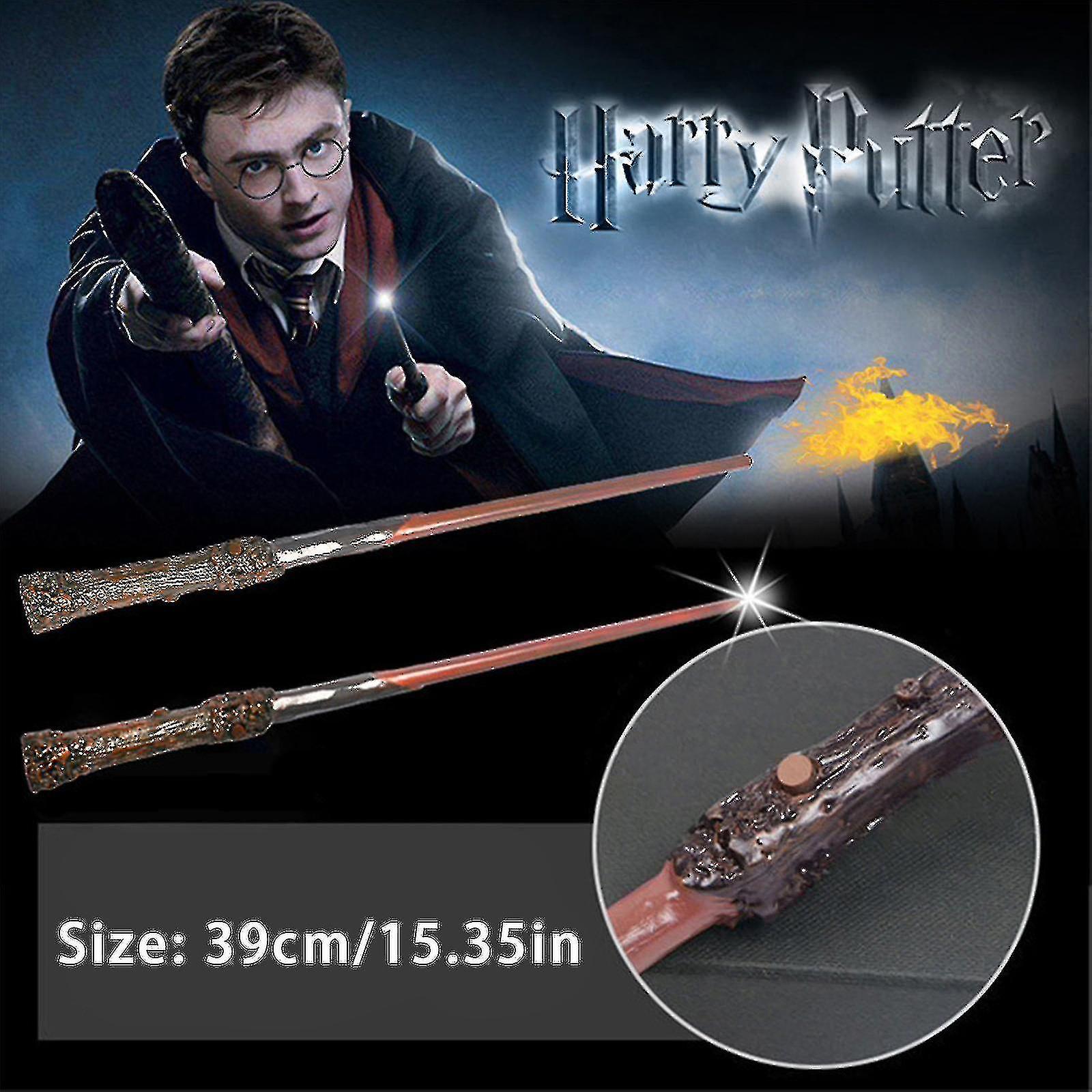 2023 Magical Fire-breathing Wand Cosplay Dumbledore Hermione Lord Voldemort Snape Fire-breathing Wand Gift