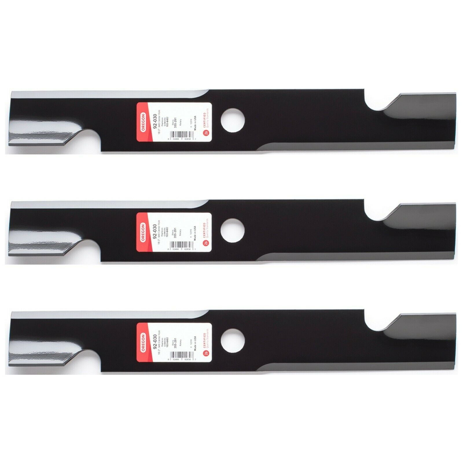 3PK Oregon 92-030 Blade for Exmark 52