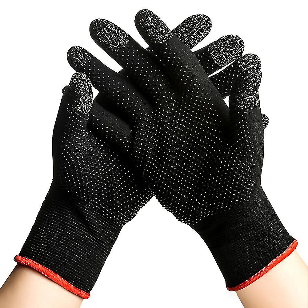 2pcs Sweat Proof Non-scratch Sensitive Touch Screen Gaming Gloves