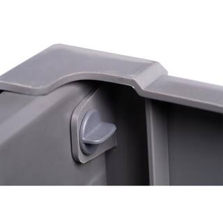 Nuvue Gray Vinyl Elevated Garden Box 26021