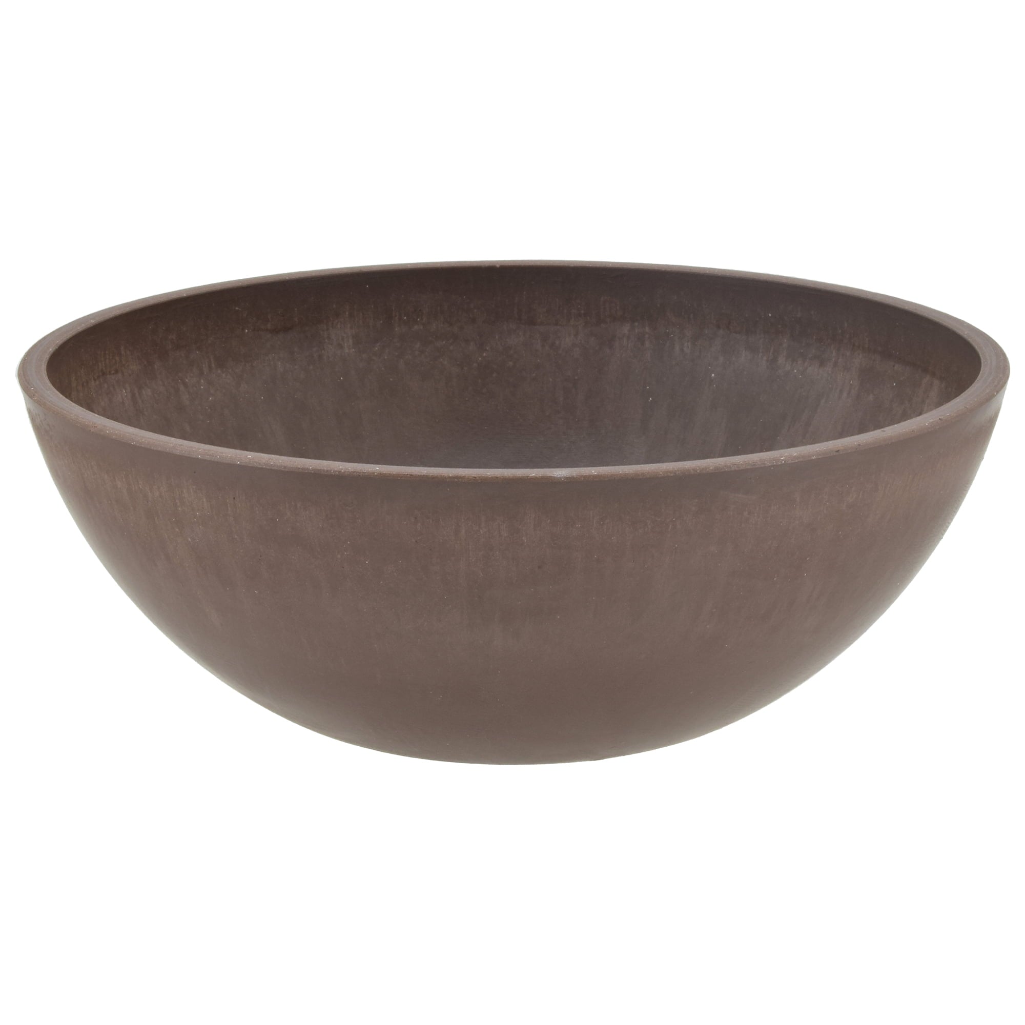 Arcadia Garden Products 8" PSW Garden Bowl, Chocolate