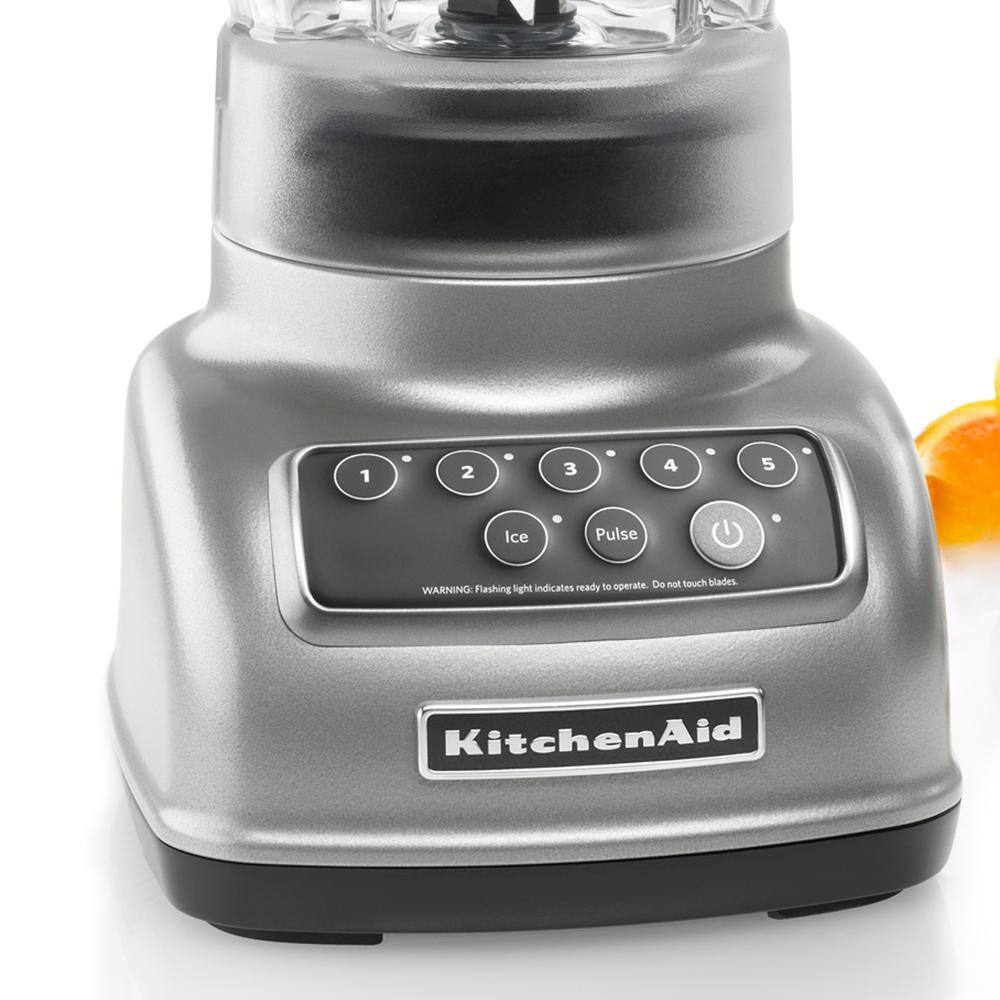 KitchenAid 56 oz. 5-Speed Silver Blender KSB1570SL