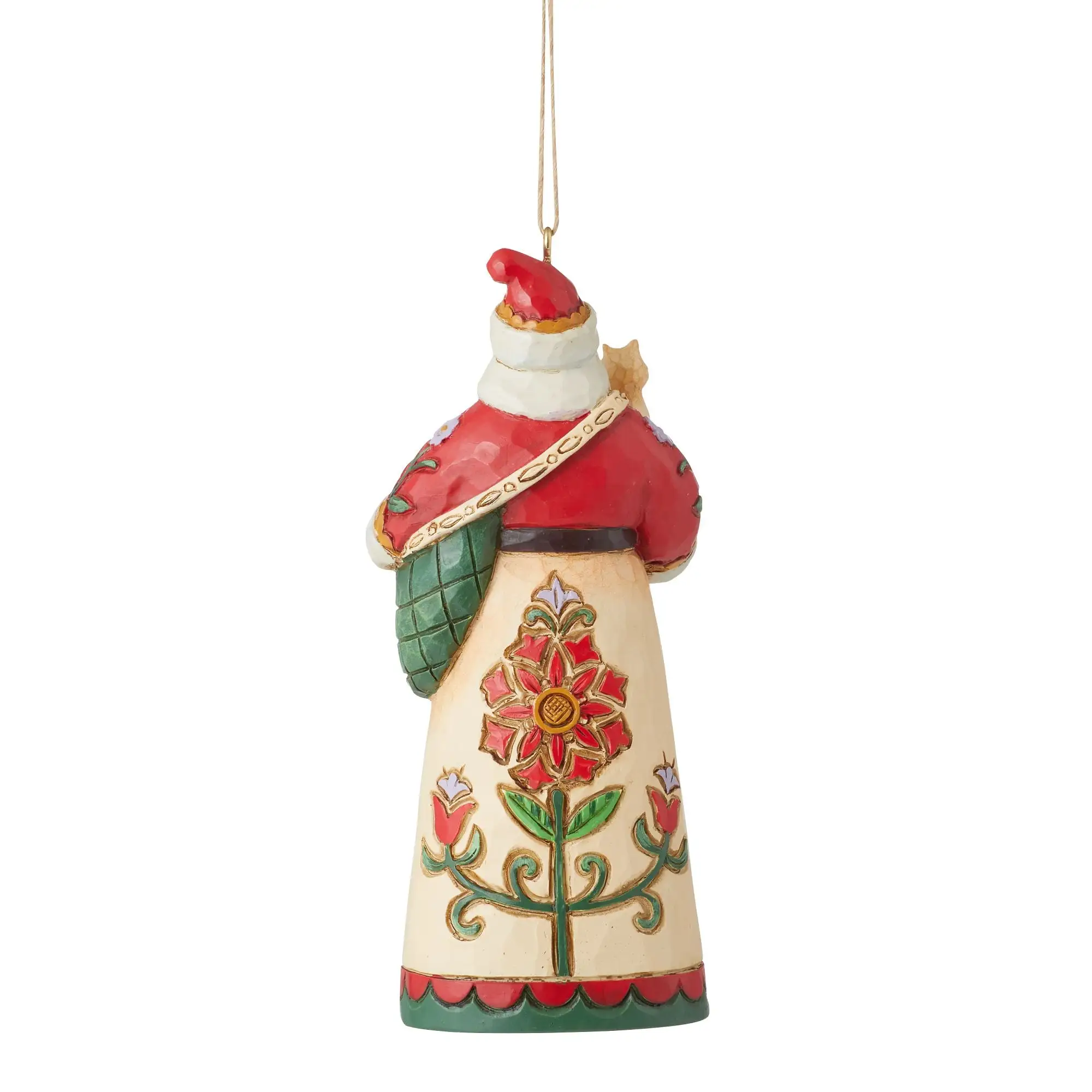 Santa Kittens Hanging Ornament