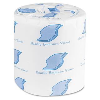 GEN 2-Ply White Bath Tissue (500 SheetsRoll 96 RollsCarton) GEN500