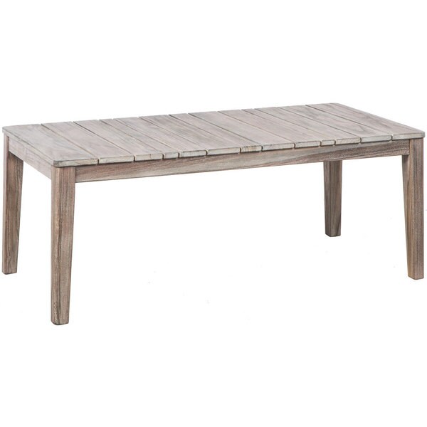 Cornwall Natural Wood Weatherresistant Coffee Table