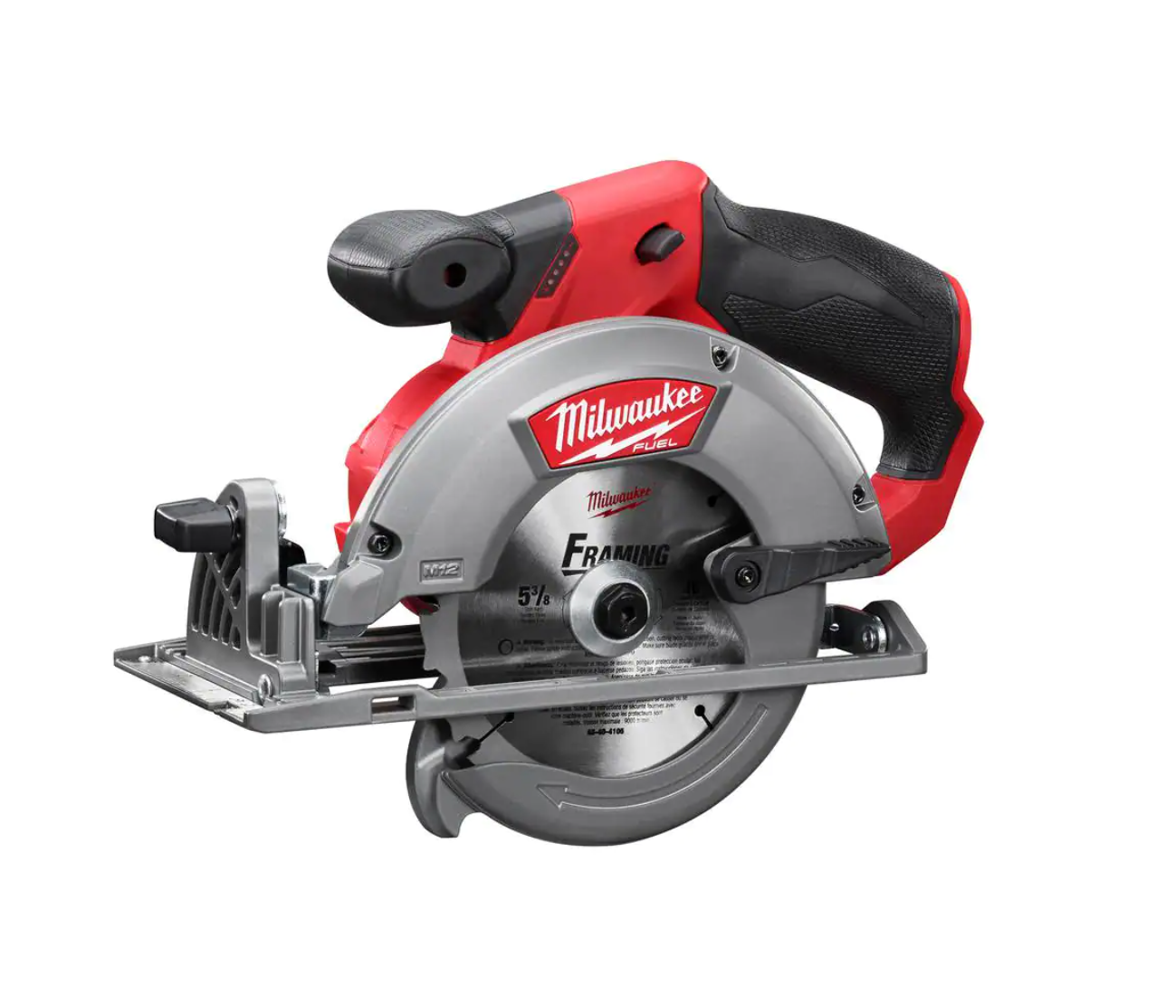 Milwaukee 2530-20-48-11-2440 M12 FUEL 12V Lithium-Ion Brushless 5-3/8 in. Cordless Circular Saw with 4.0 Ah M12 Battery