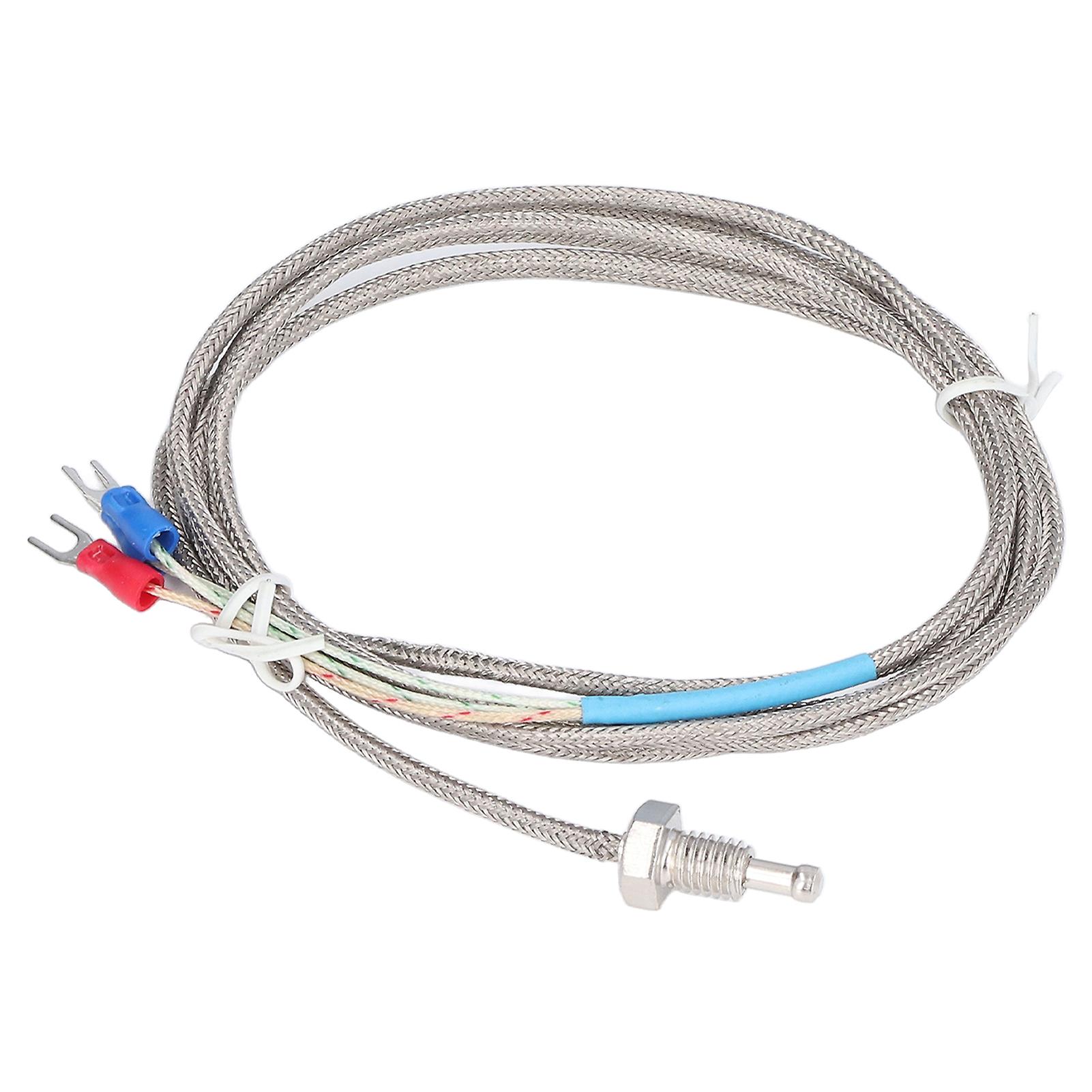 PT100 Thermocouple Temperature Sensor Screw Type Industrial Transducer ‑200‑450℃ WZPT‑M8