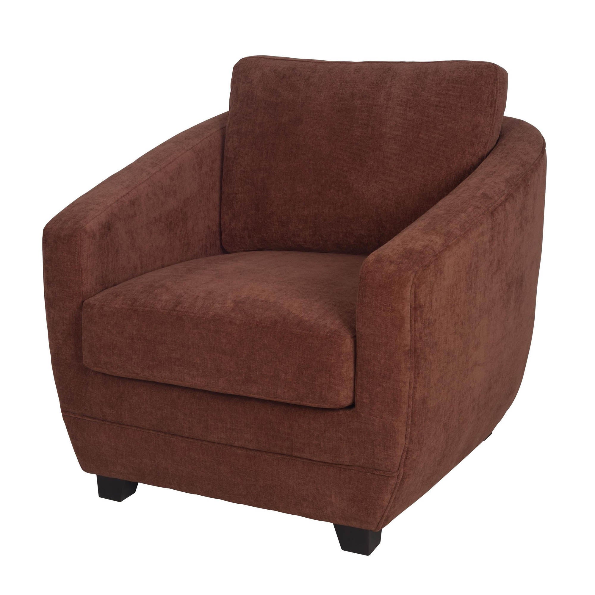 Baltimo Club Chair - Deep Rust