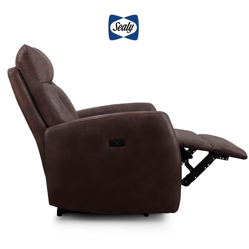 Manhattan Recliner in Espresso by Sealy Sofa Convertibles