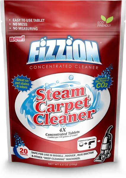 Fizzion Steam Carpet Cleaner Tablets， 20 count