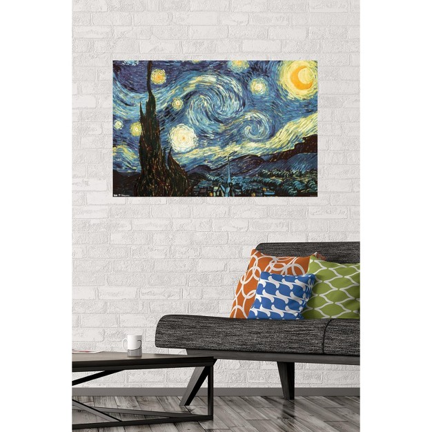 Trends International Starry Night Unframed Wall Poster Prints