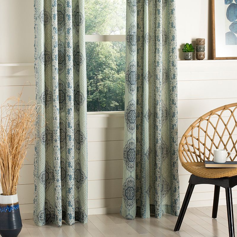 Safavieh 1-Panel Florina Window Curtain