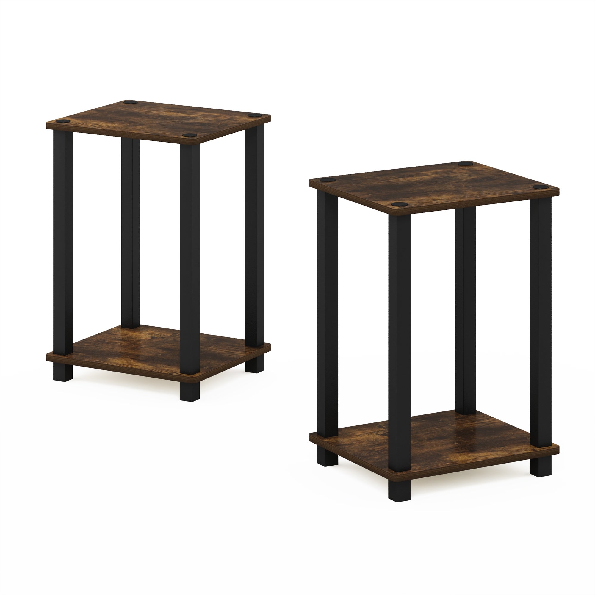 Furinno Simplistic End Table， Small， Set of 2