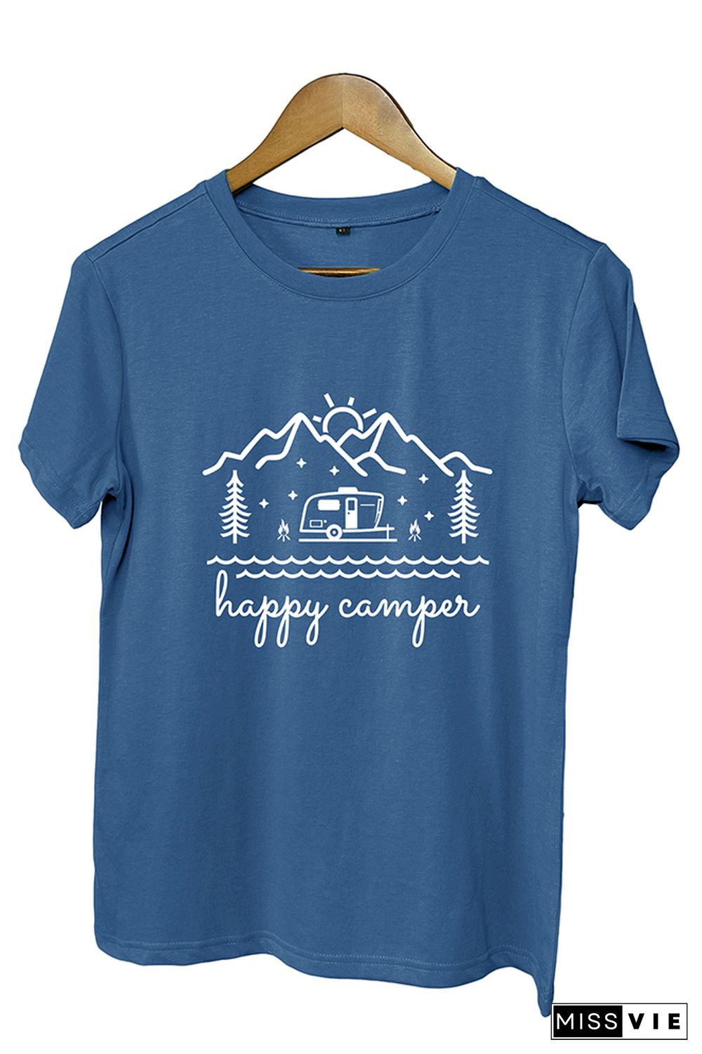 Happy Camper Graphic Tee Wholesale